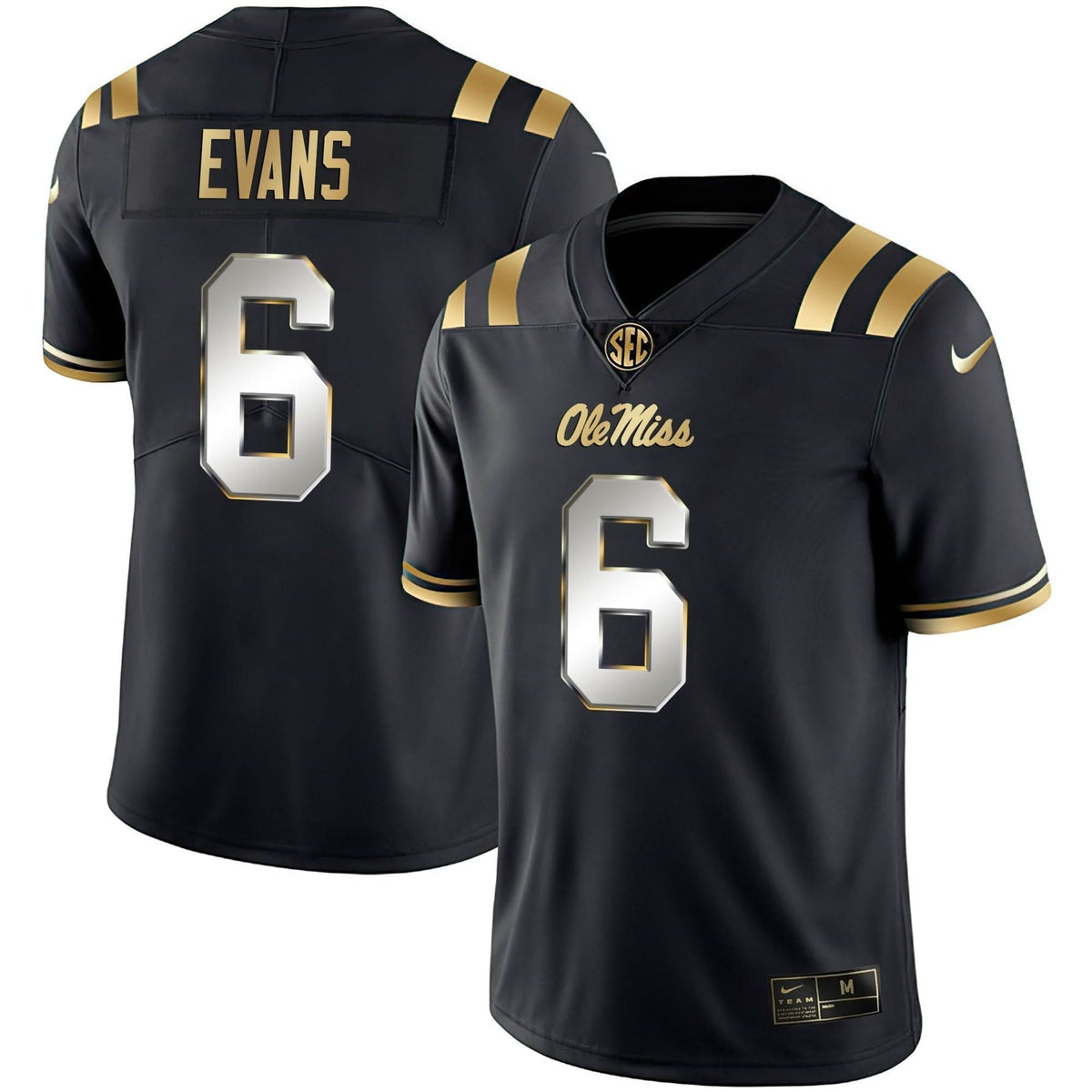 OMB Black Limited & Gold Vapor Jersey