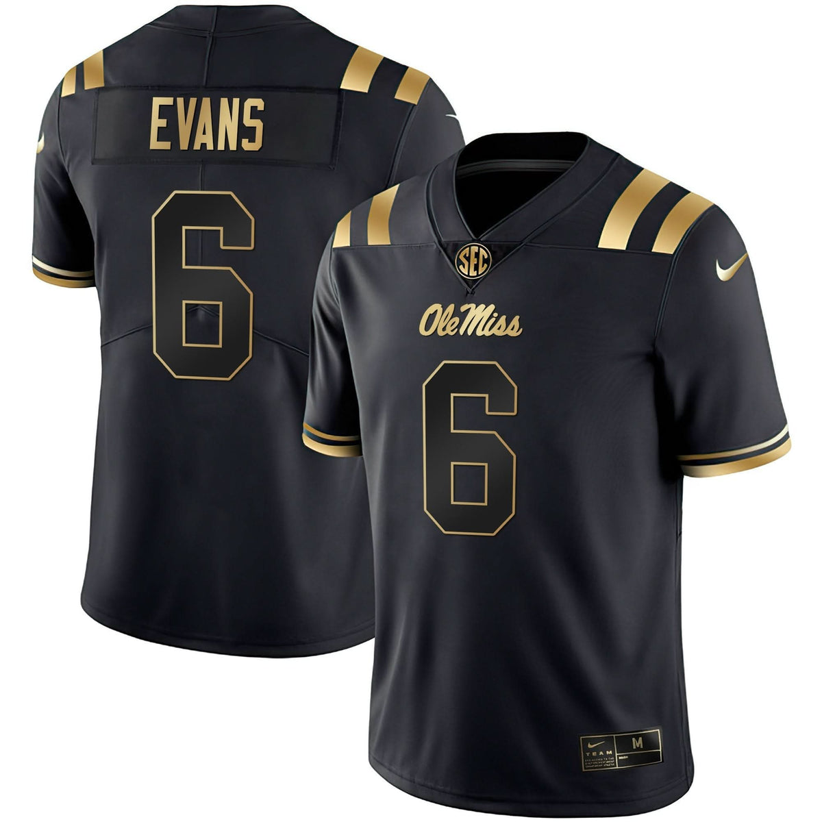 OMB Black Limited & Gold Vapor Jersey