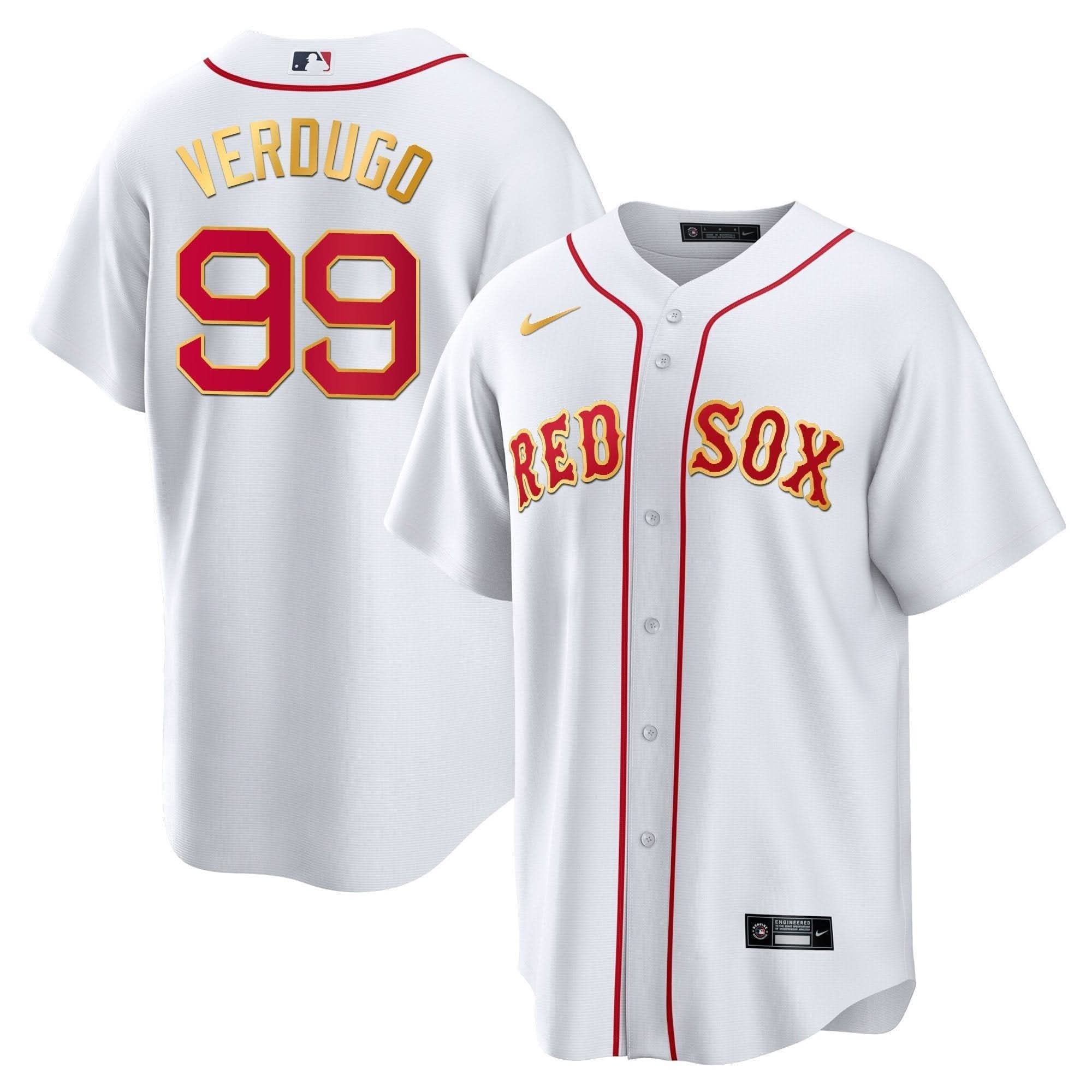 BRS Gold Trim Jersey - Stitched