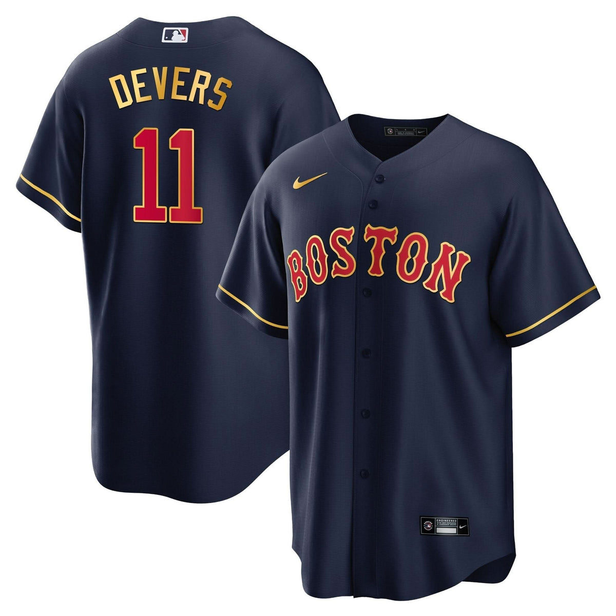 BRS Gold Trim Jersey - Stitched