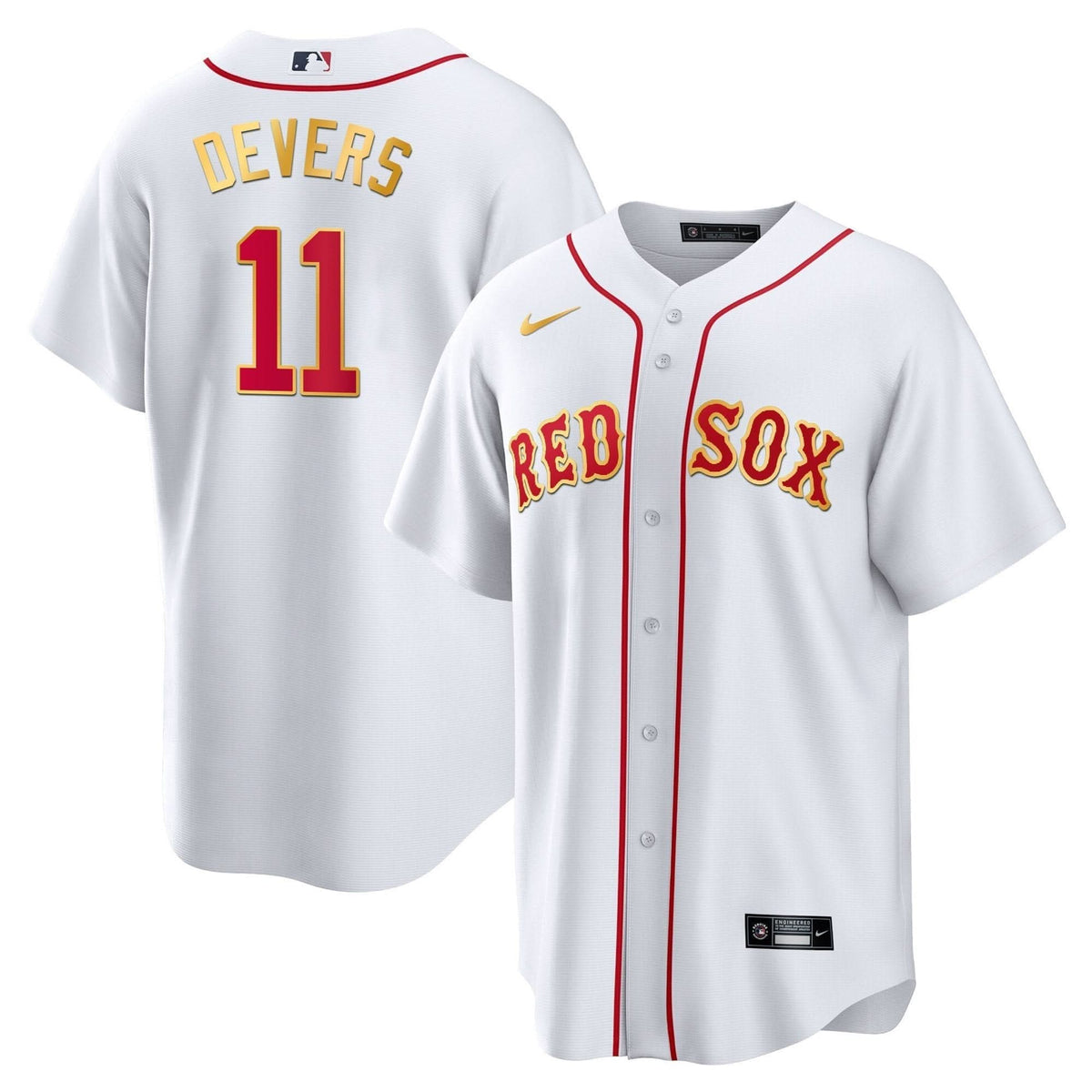 BRS Gold Trim Jersey - Stitched