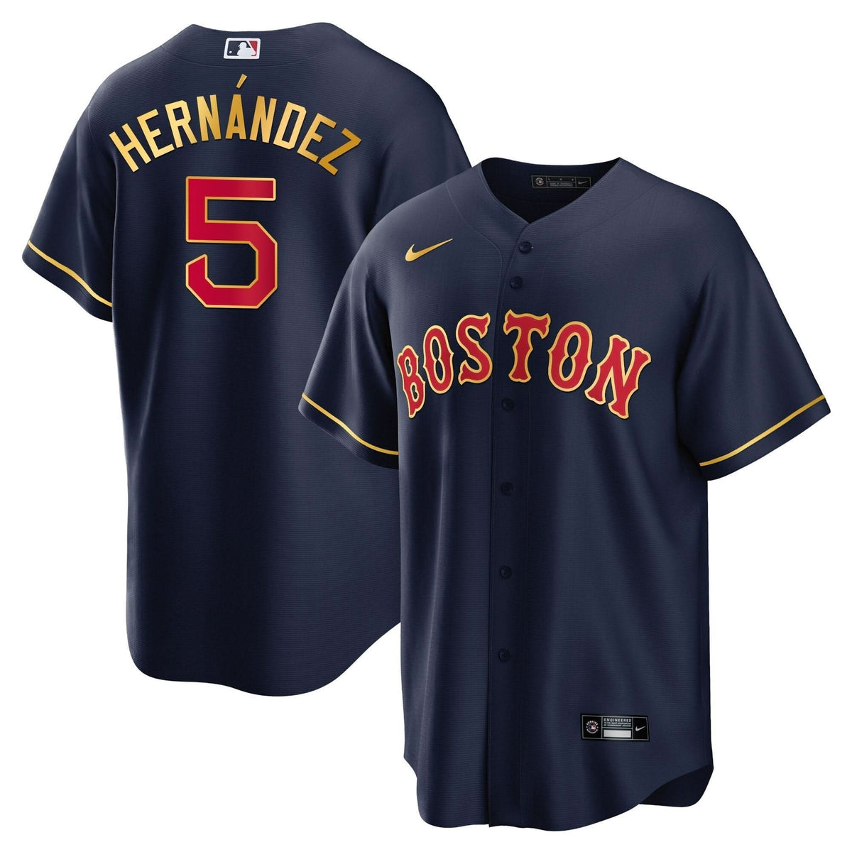 BRS Gold Trim Jersey - Stitched