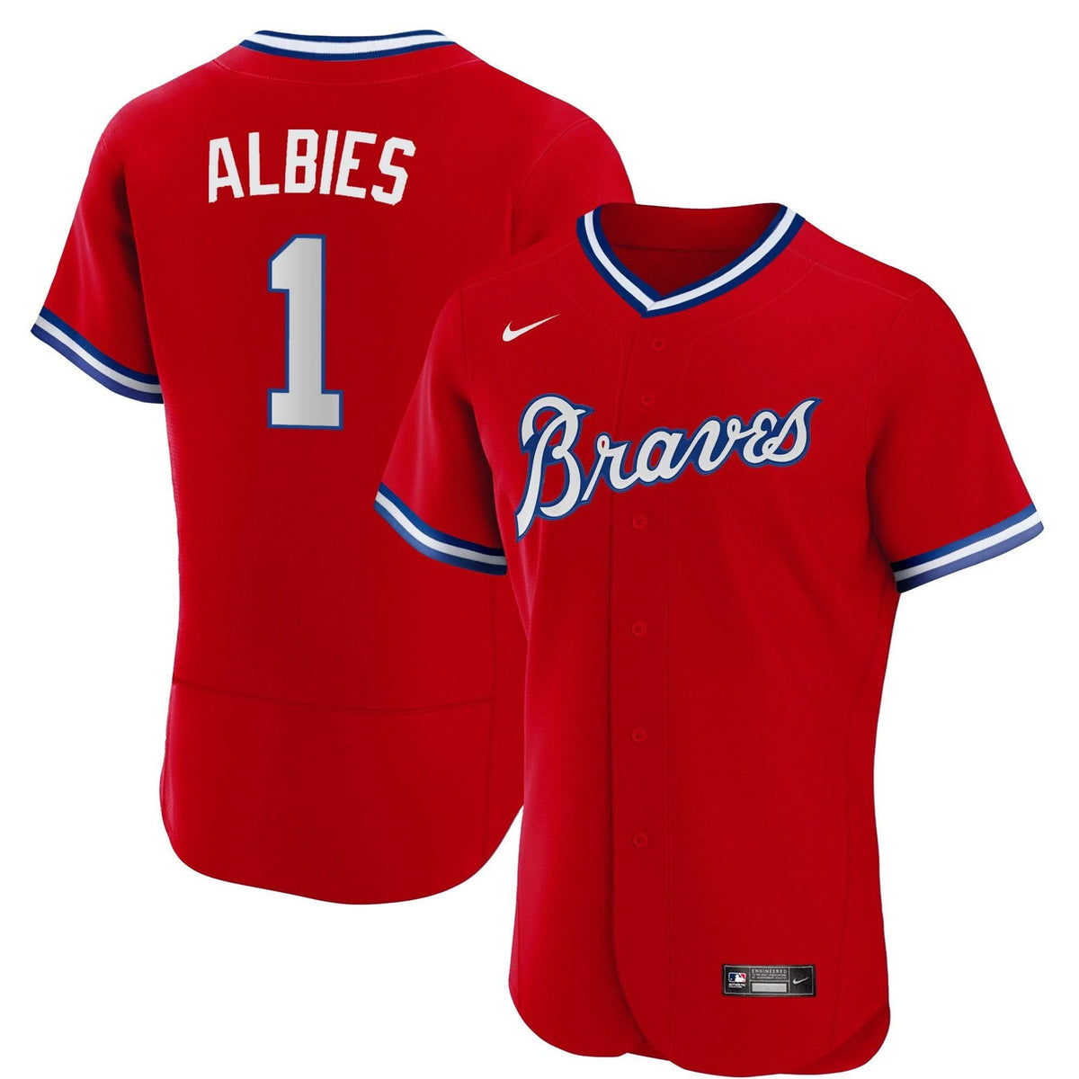 AB Throwback 1974 - 1982 Flex Base Jersey - Stitched