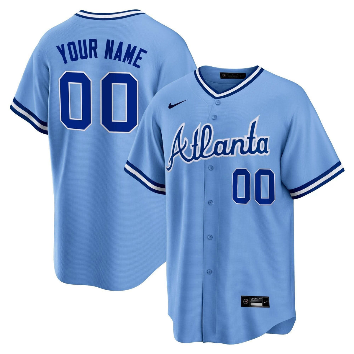 AB Throwback 1974 - 1982 Custom Jersey - Stitched