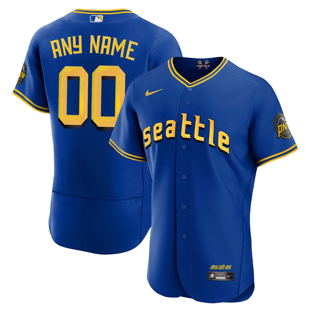 SM 2023 City Connect Gold Custom Jersey - Stitched