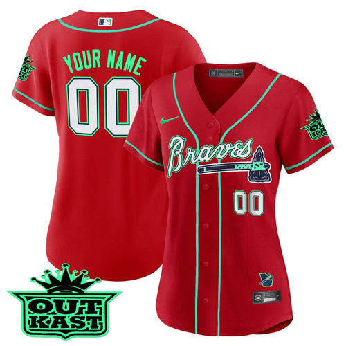 AB Outkast Cool Base Custom Jersey - Galaxy Version - Stitched