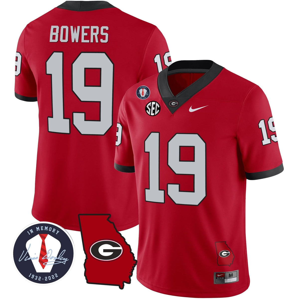 GB 2023 Vapor Jersey - Georgia Map