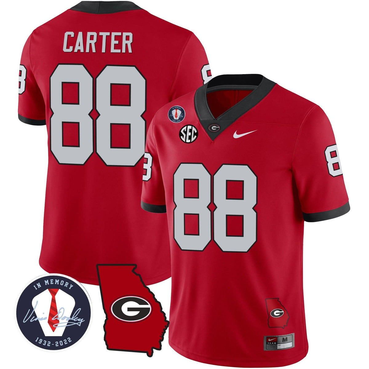 GB 2023 Vapor Jersey - Georgia Map