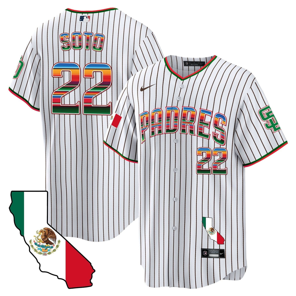 SDP California Map Cool Base Jersey - Stitched