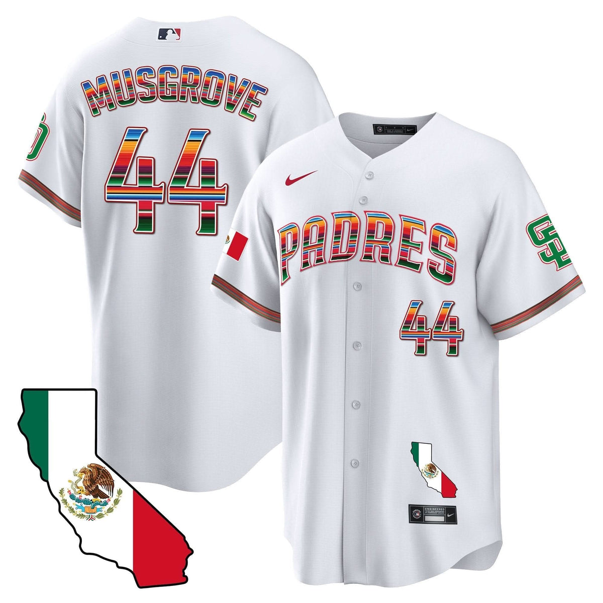 SDP California Map Cool Base Jersey - Stitched