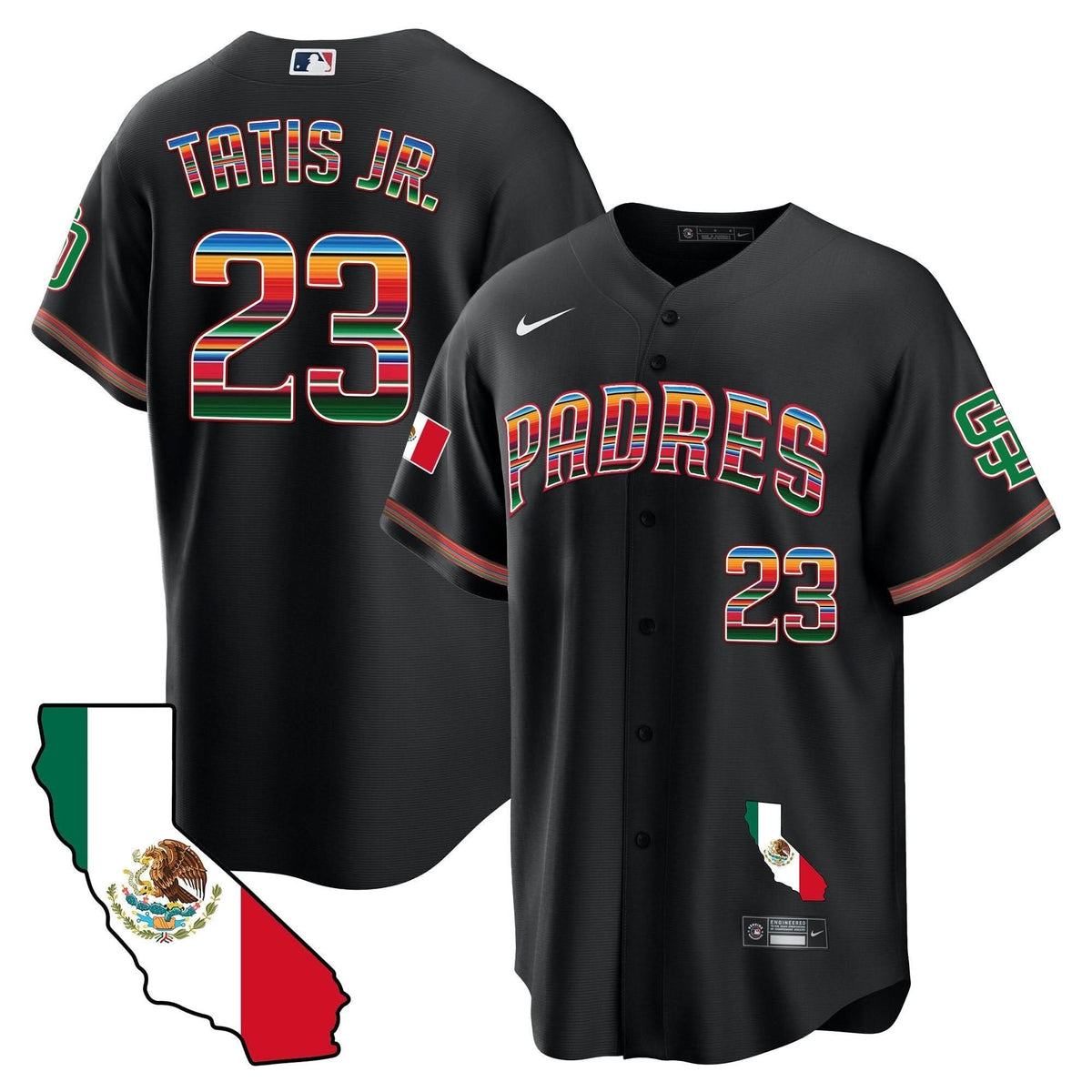 SDP California Map Cool Base Jersey - Stitched
