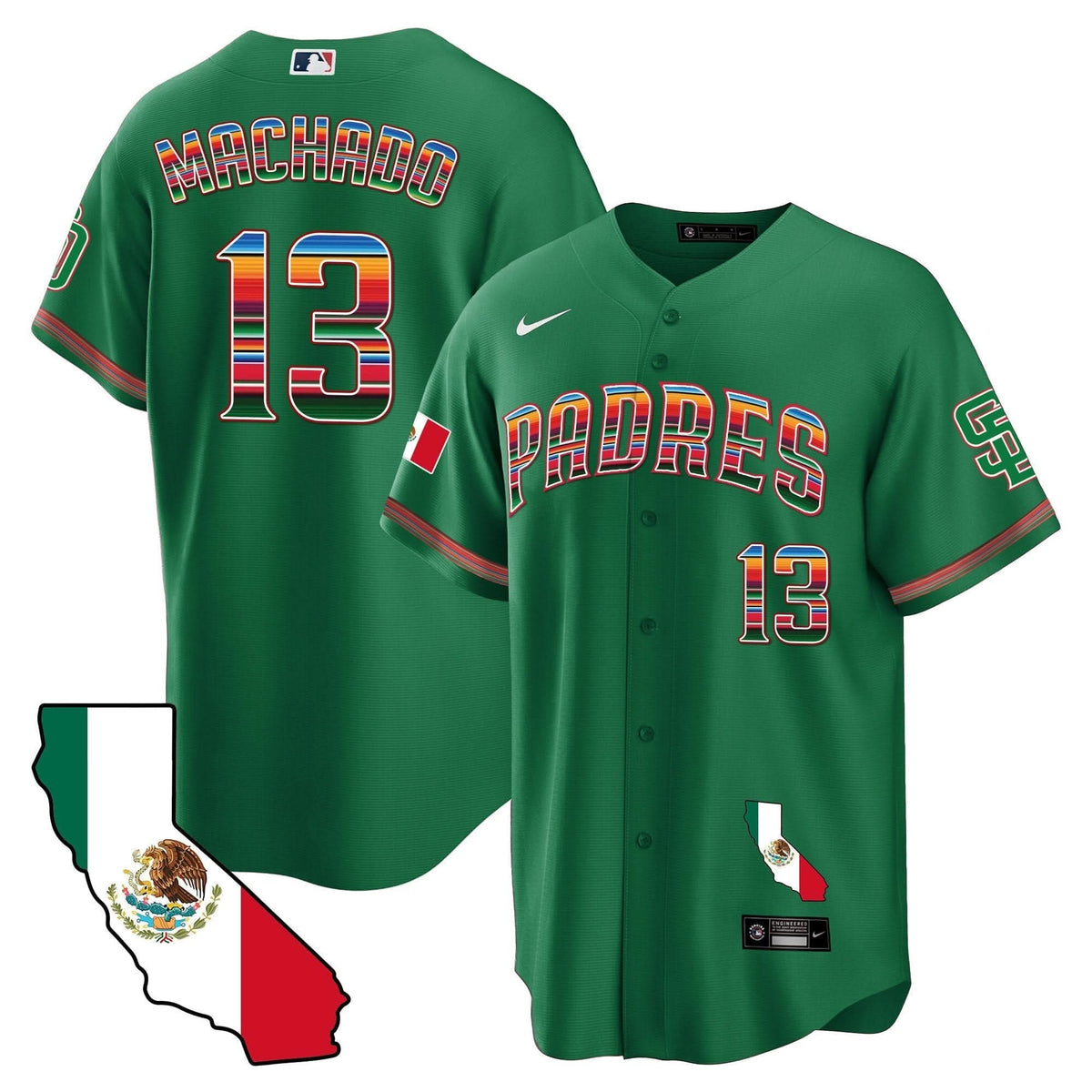 SDP California Map Cool Base Jersey - Stitched