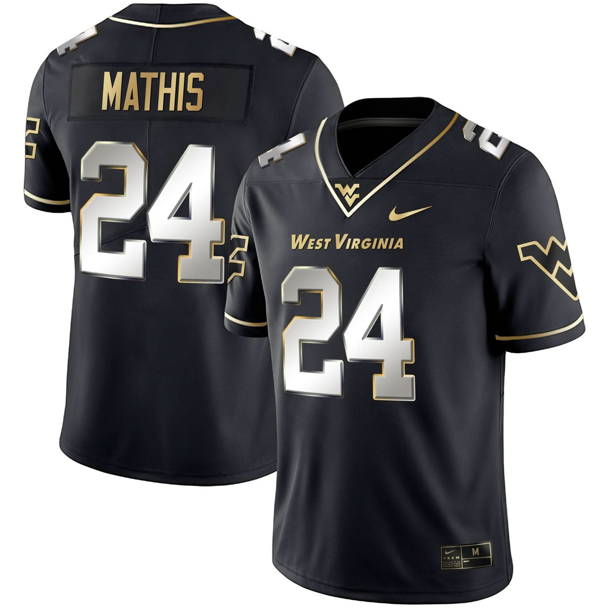 Mountaineers Black Limited & Gold Vapor Jersey