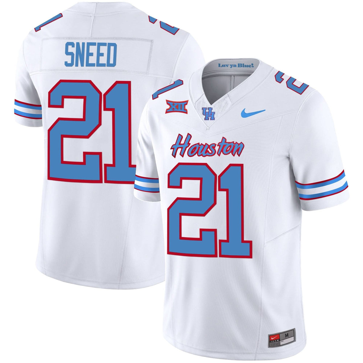 HOU 2023 Oilers Inspired Vapor Jersey V5