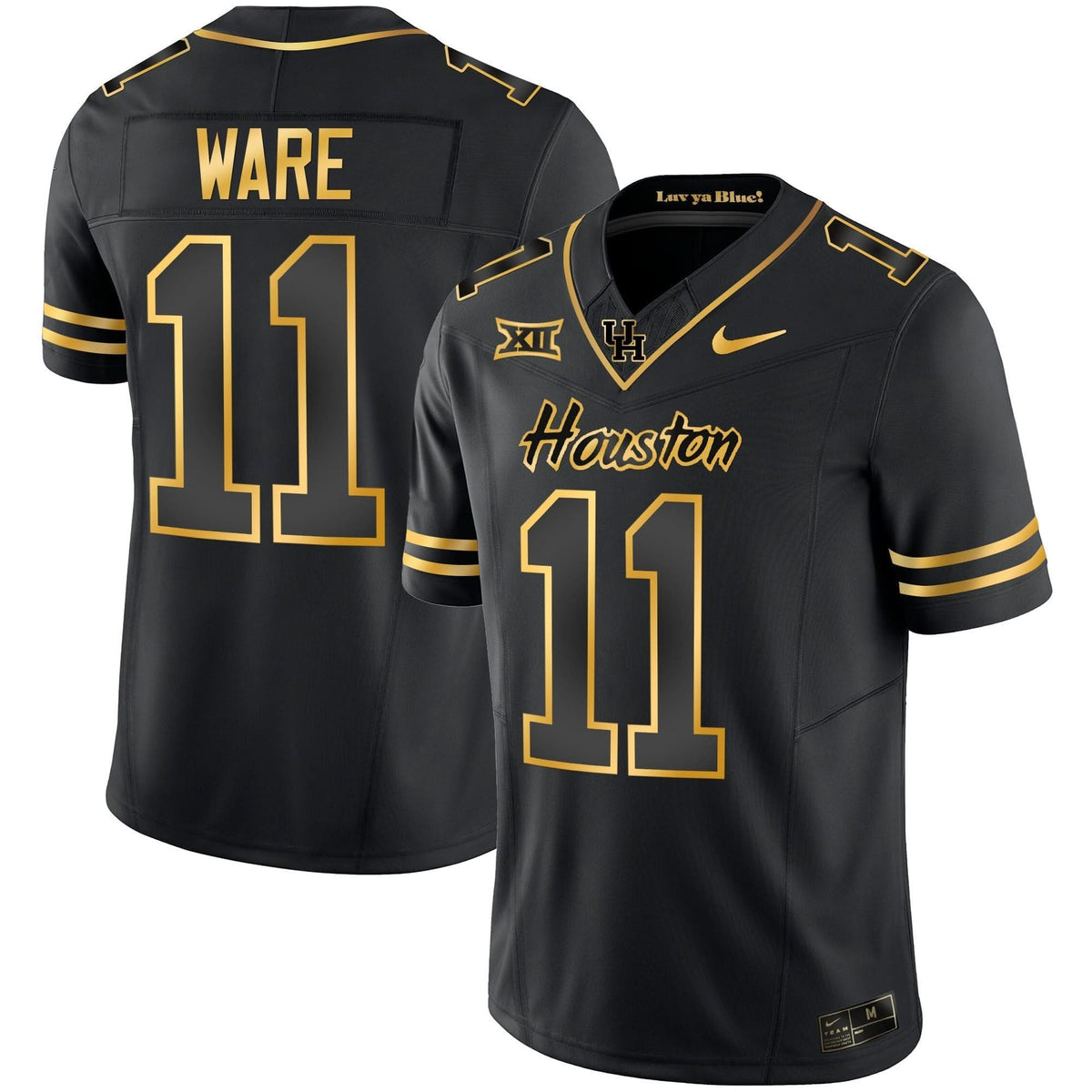 HOU 2023 Oilers Inspired Gold Jersey