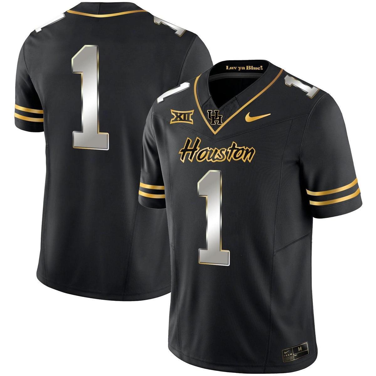 HOU 2023 Oilers Inspired Gold Jersey