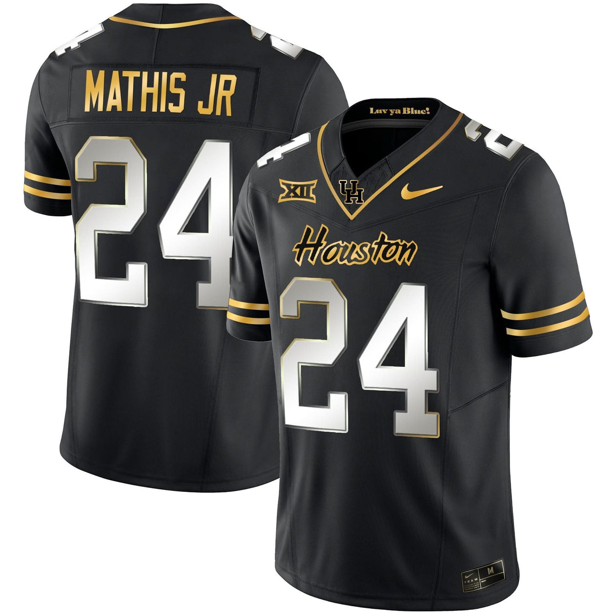 HOU 2023 Oilers Inspired Gold Jersey
