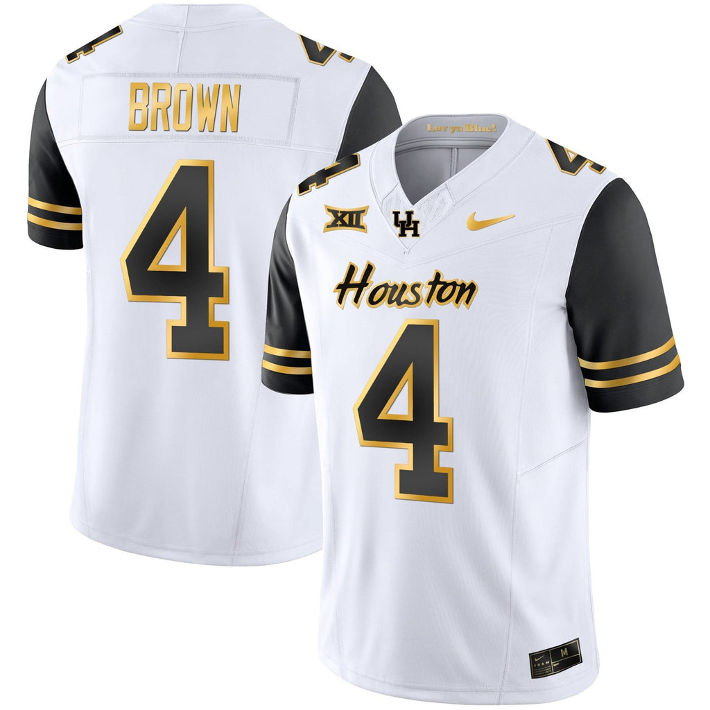 HOU 2023 Oilers Inspired Gold Jersey
