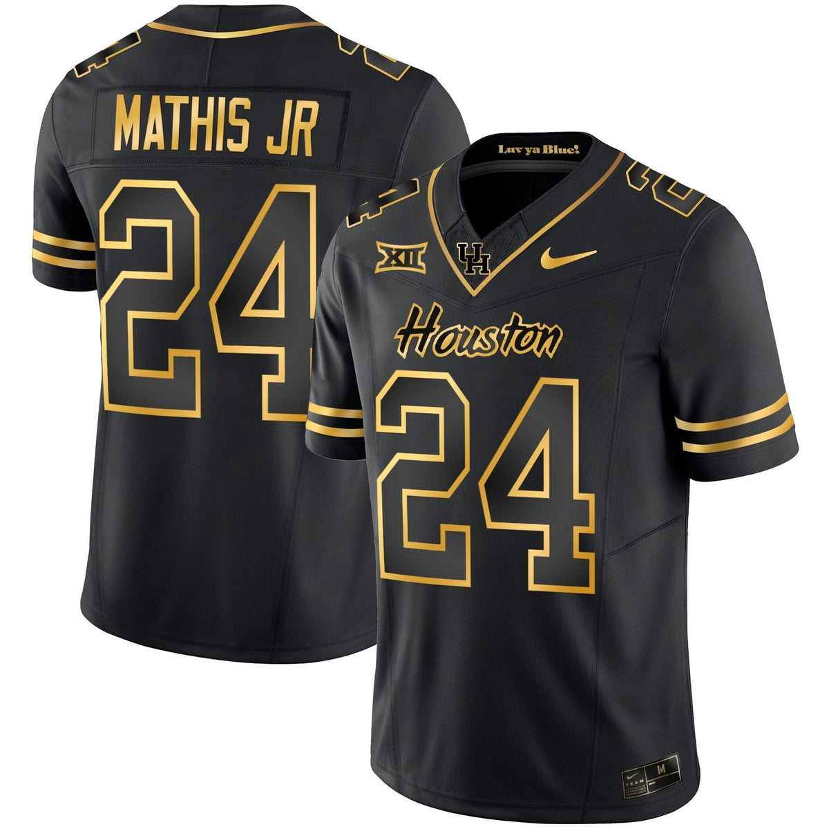 HOU 2023 Oilers Inspired Gold Jersey