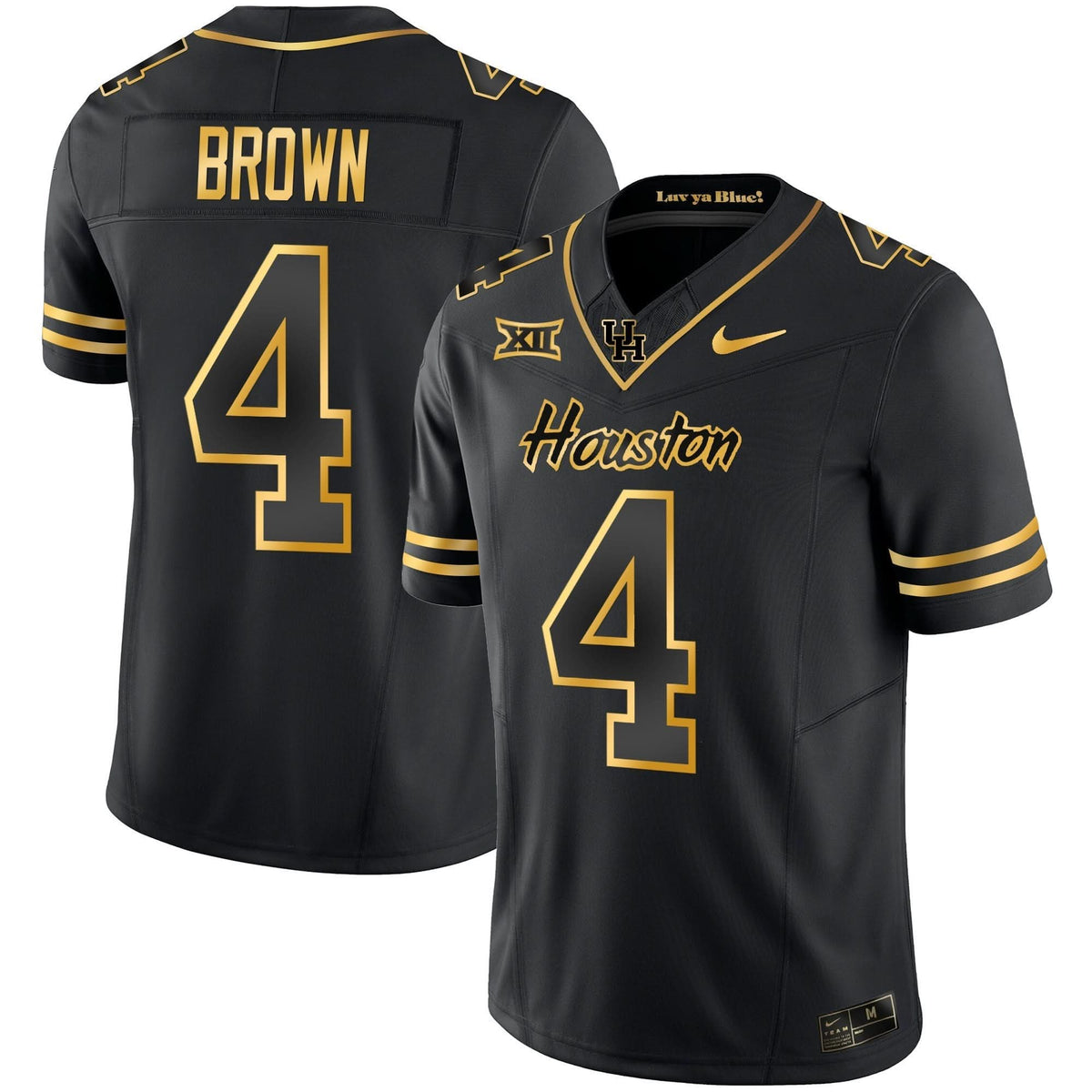 HOU 2023 Oilers Inspired Gold Jersey