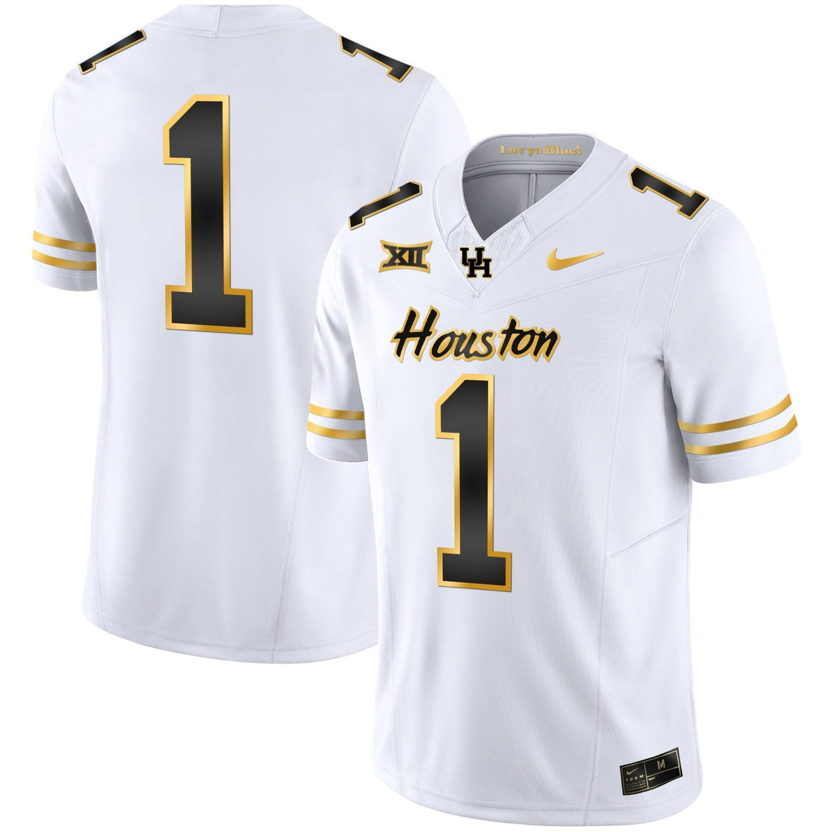 HOU 2023 Oilers Inspired Gold Jersey