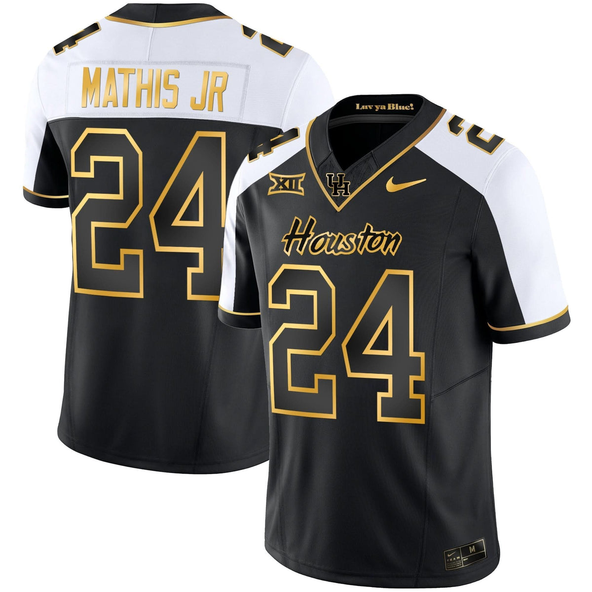 HOU 2023 Oilers Inspired Gold Jersey