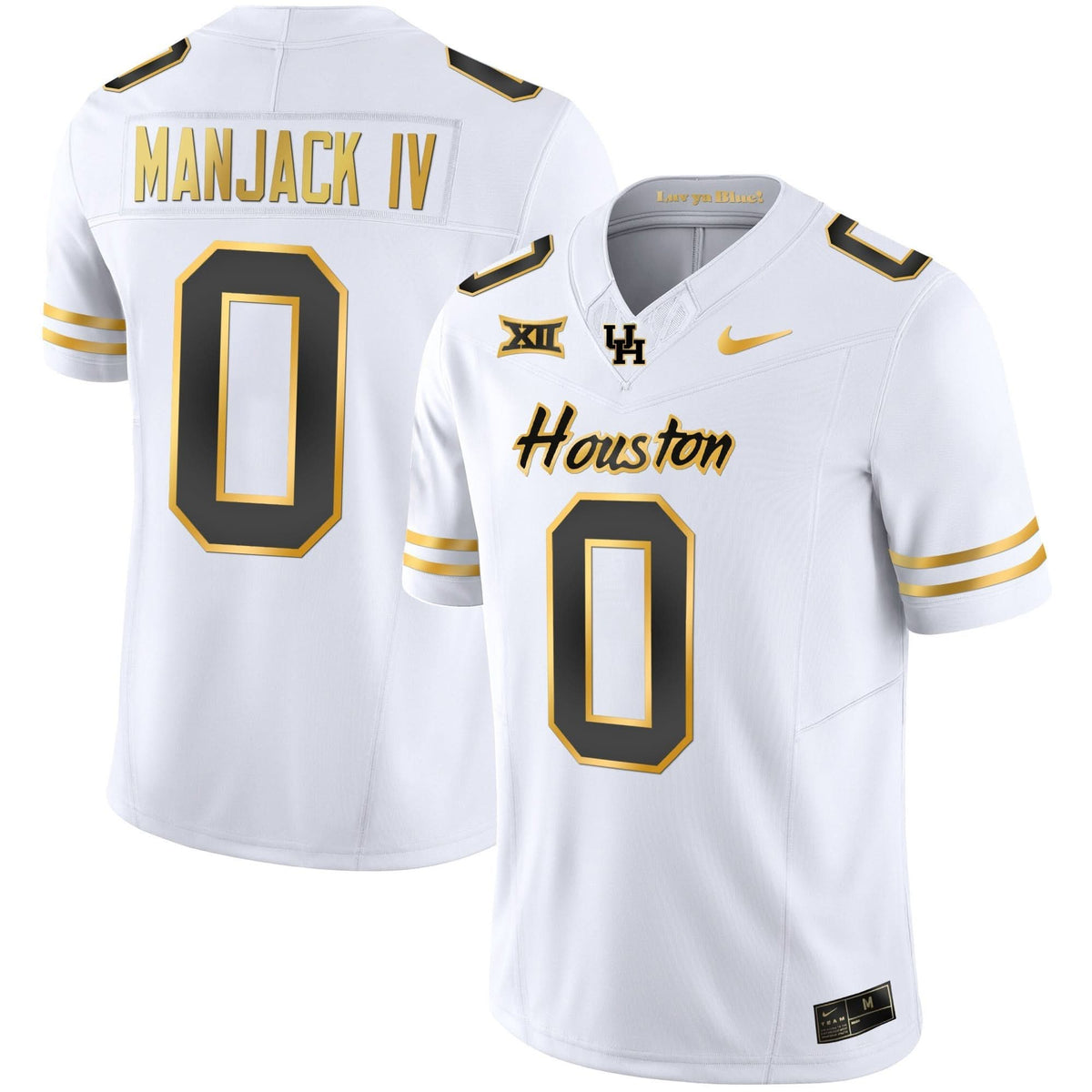 HOU 2023 Oilers Inspired Gold Jersey