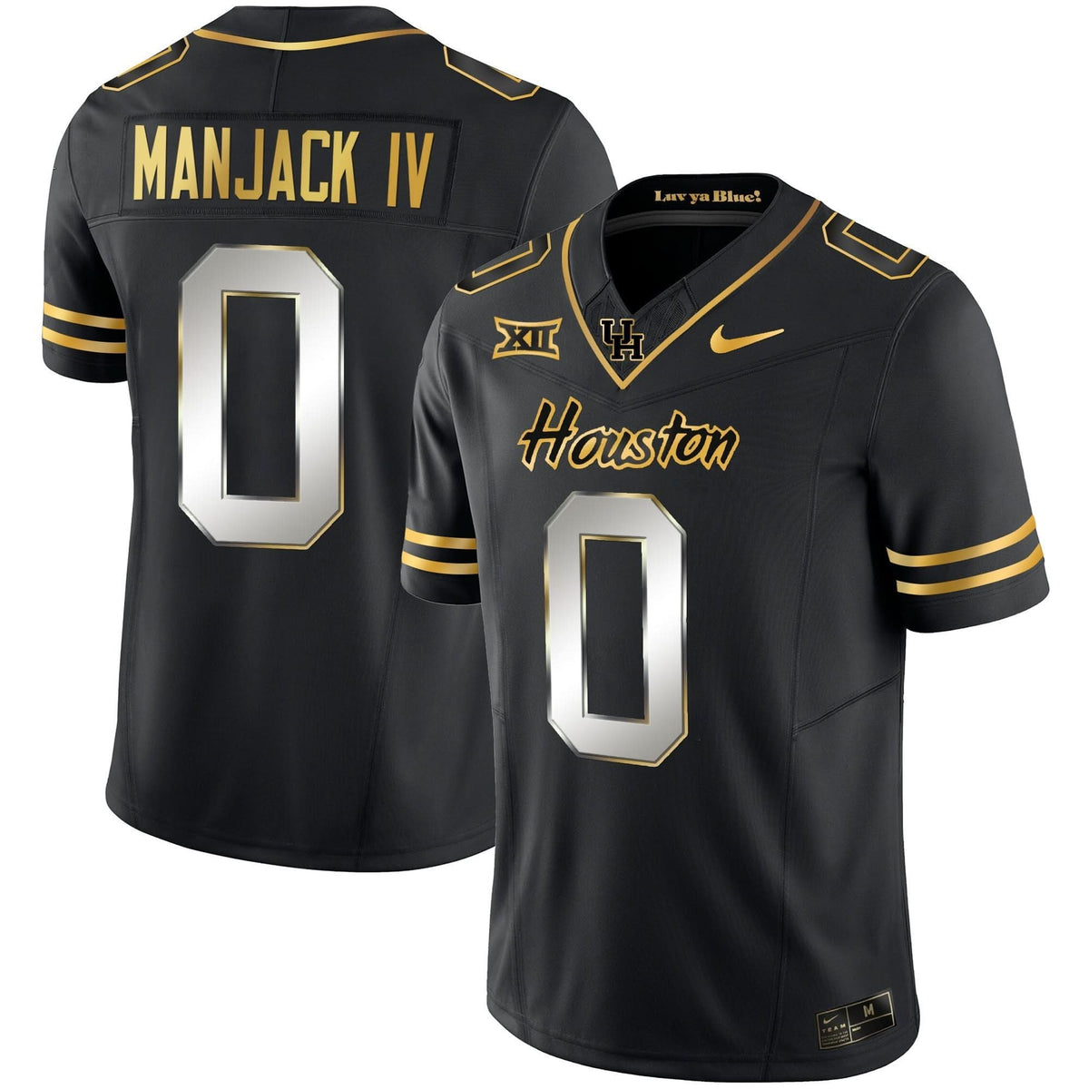 HOU 2023 Oilers Inspired Gold Jersey