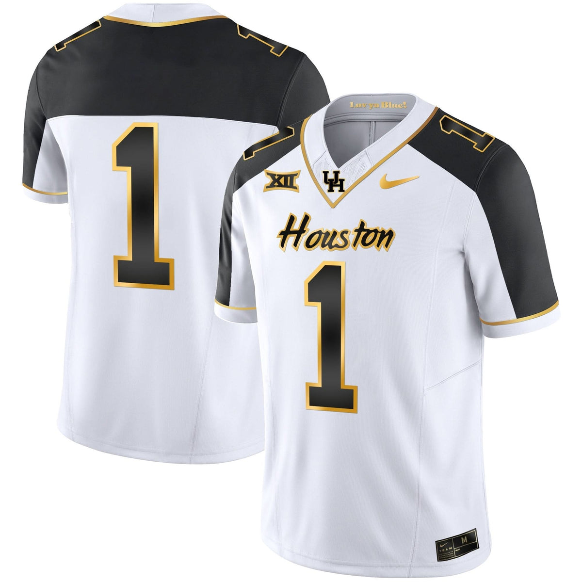 HOU 2023 Oilers Inspired Gold Jersey