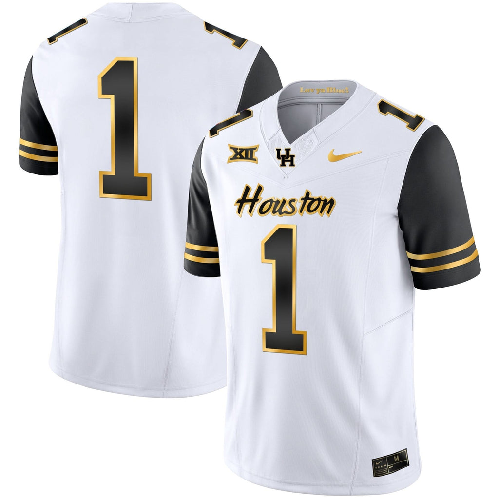 HOU 2023 Oilers Inspired Gold Jersey