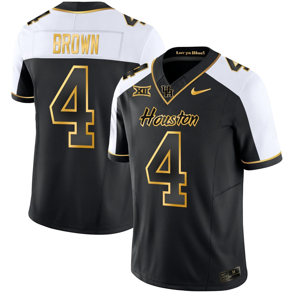 HOU 2023 Oilers Inspired Gold Jersey