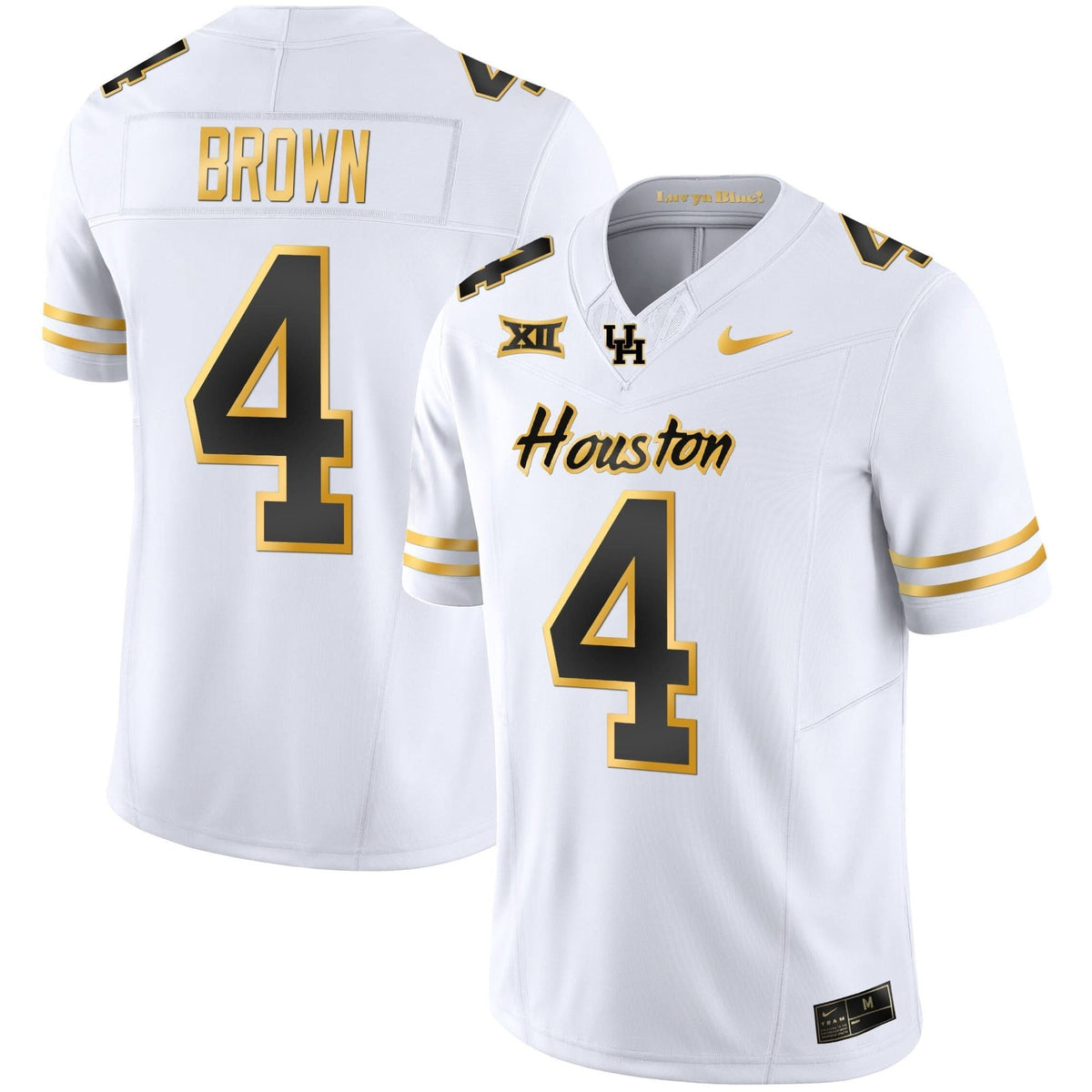 HOU 2023 Oilers Inspired Gold Jersey