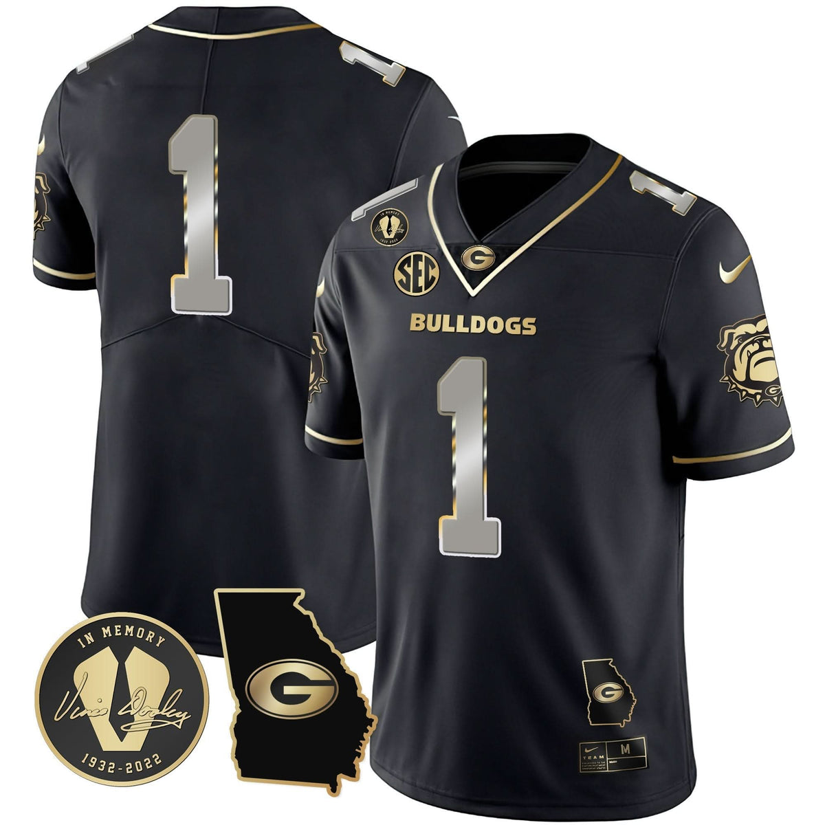 GB 2023 Vapor Jersey - Georgia Map