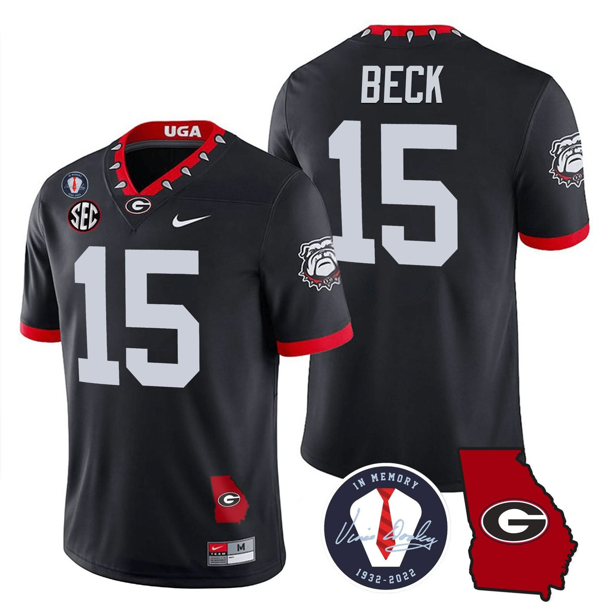 GB 2023 Vapor Jersey - Georgia Map