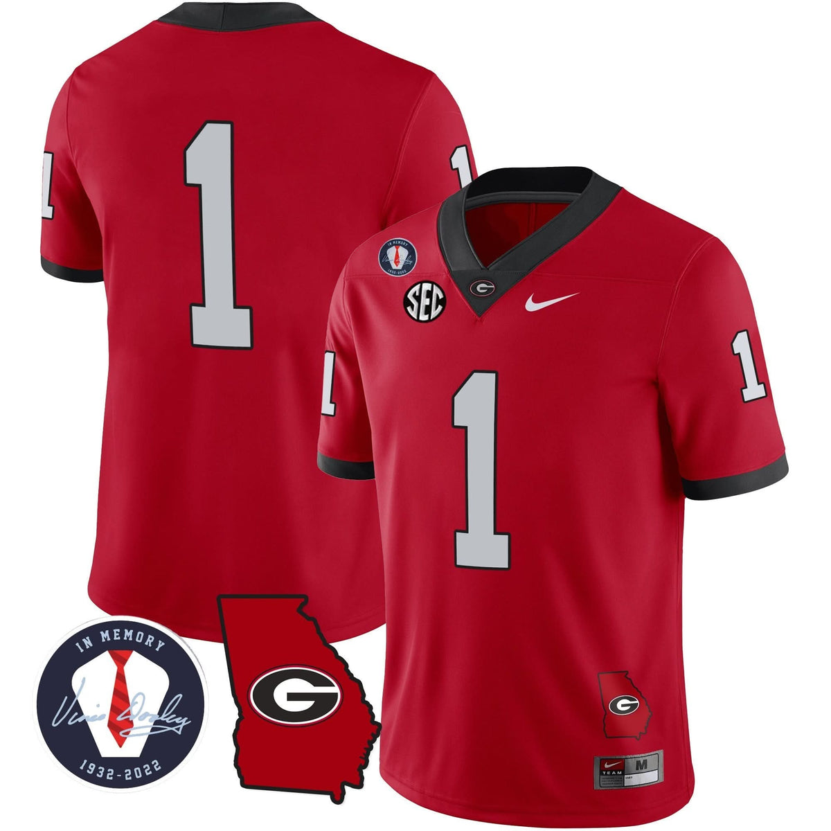 GB 2023 Vapor Jersey - Georgia Map