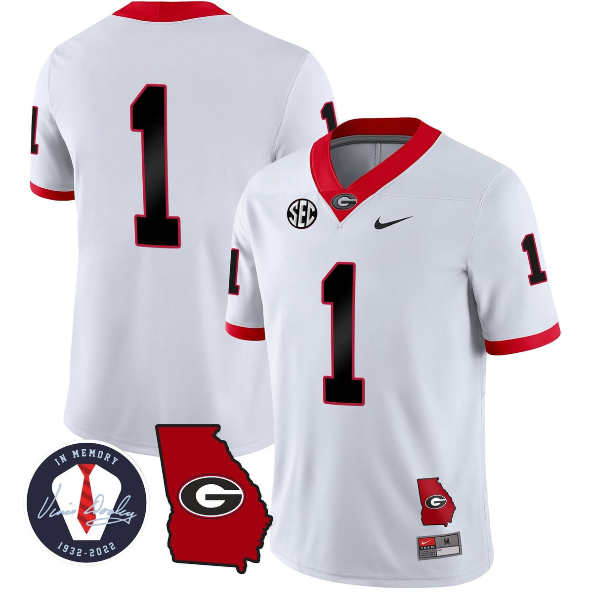GB 2023 Vapor Jersey - Georgia Map