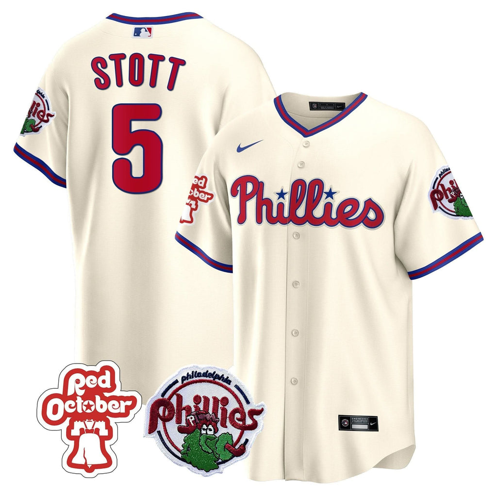 PP Red October Patch Cool Base Jersey - Stitched