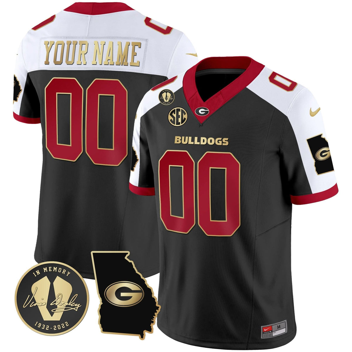 GB 2024 Vapor Custom Jersey V3 - Georgia Map