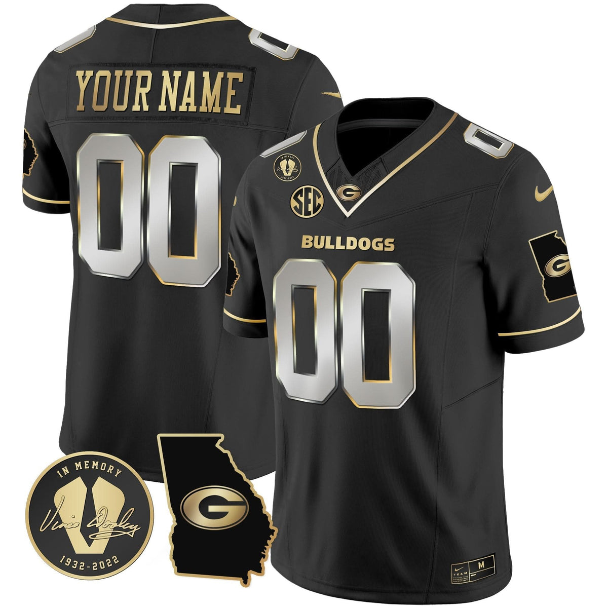 GB 2024 Vapor Custom Jersey V3 - Georgia Map