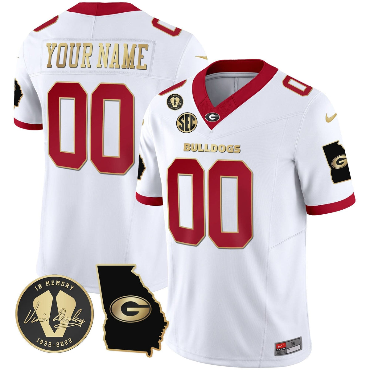 GB 2024 Vapor Custom Jersey V3 - Georgia Map