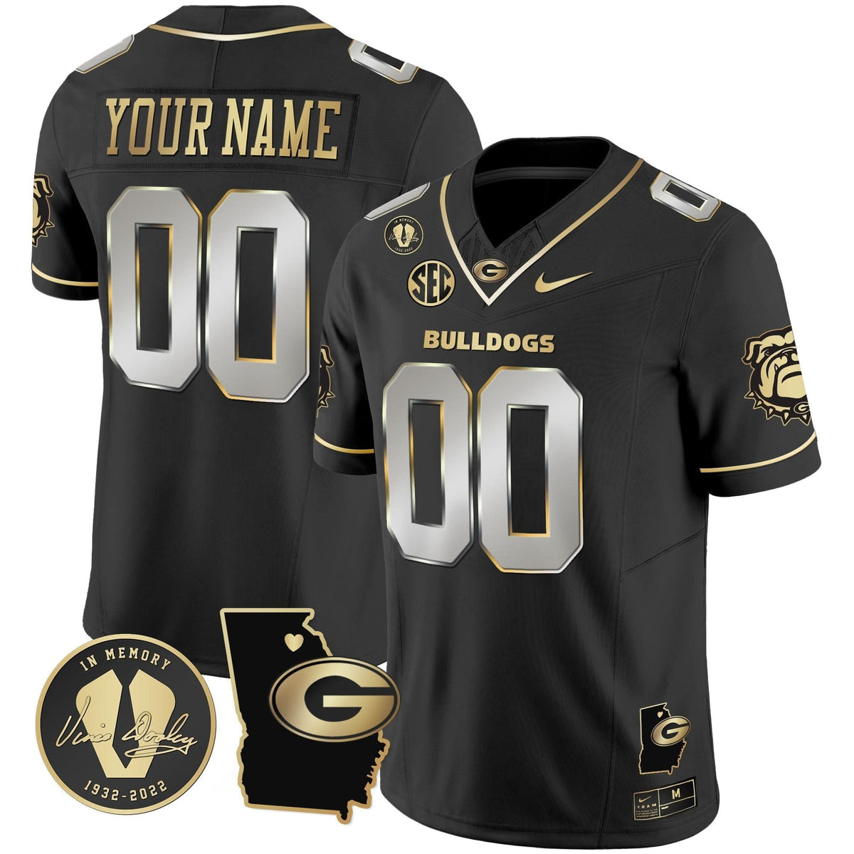 GB 2024 Vapor Custom Jersey V4 - Georgia Map