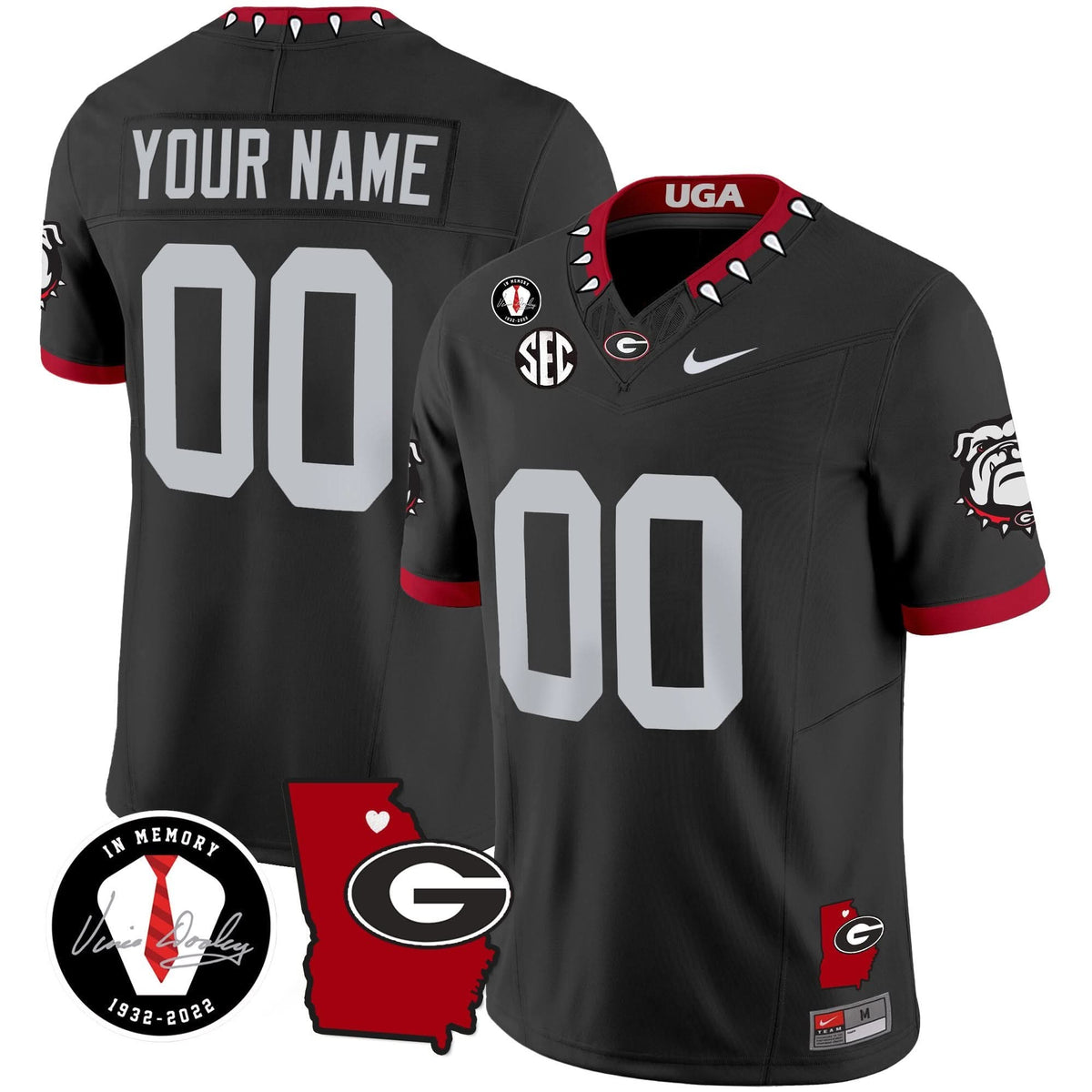 GB 2024 Vapor Custom Jersey V4 - Georgia Map