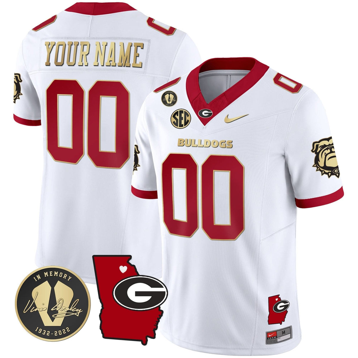 GB 2024 Vapor Custom Jersey V4 - Georgia Map