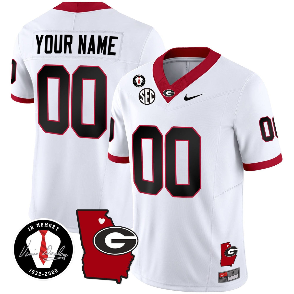 GB 2024 Vapor Custom Jersey V4 - Georgia Map