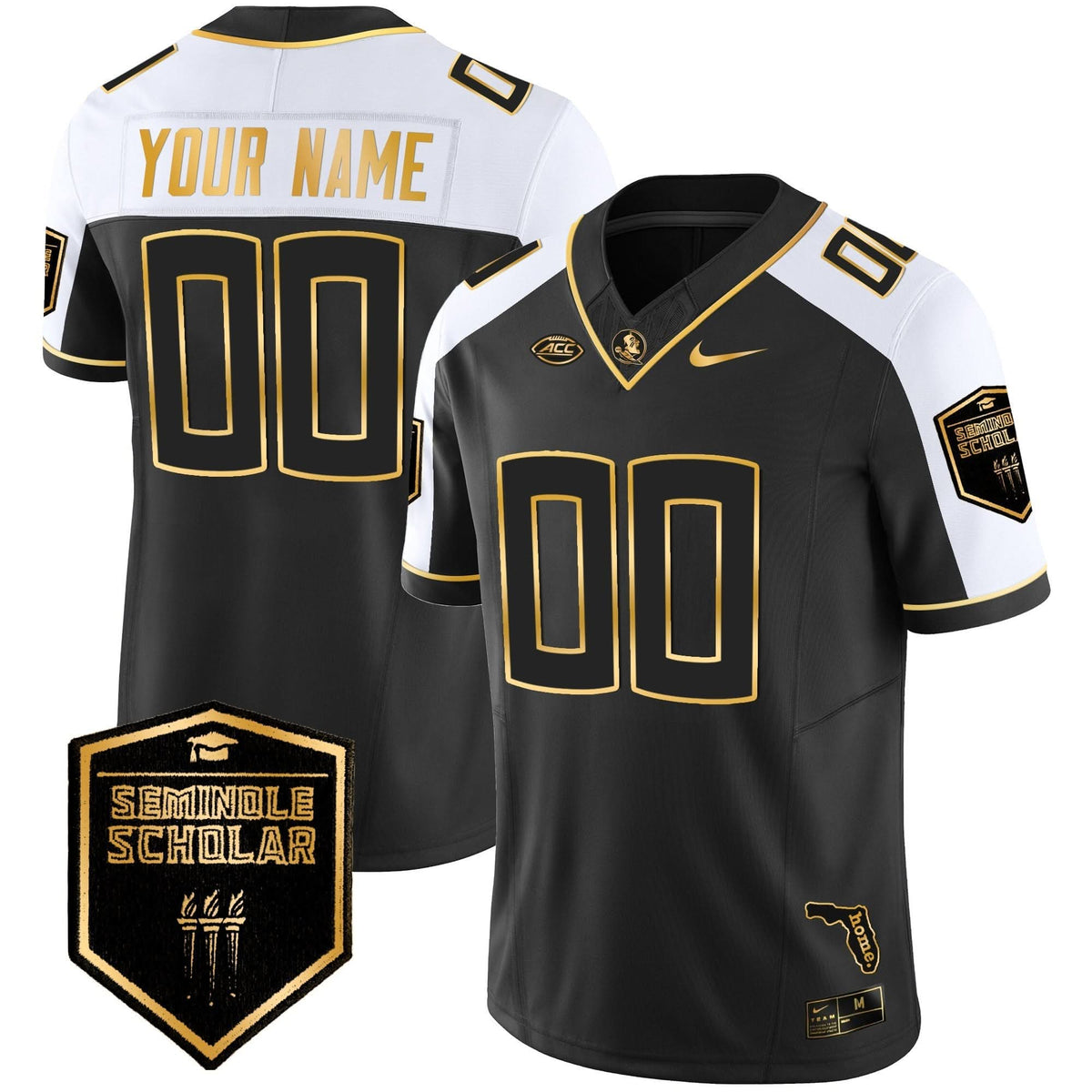 FSS Gold Vapor Custom Jersey