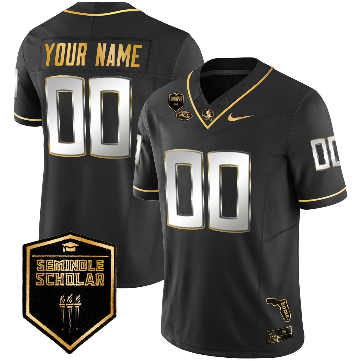 FSS Gold Vapor Custom Jersey