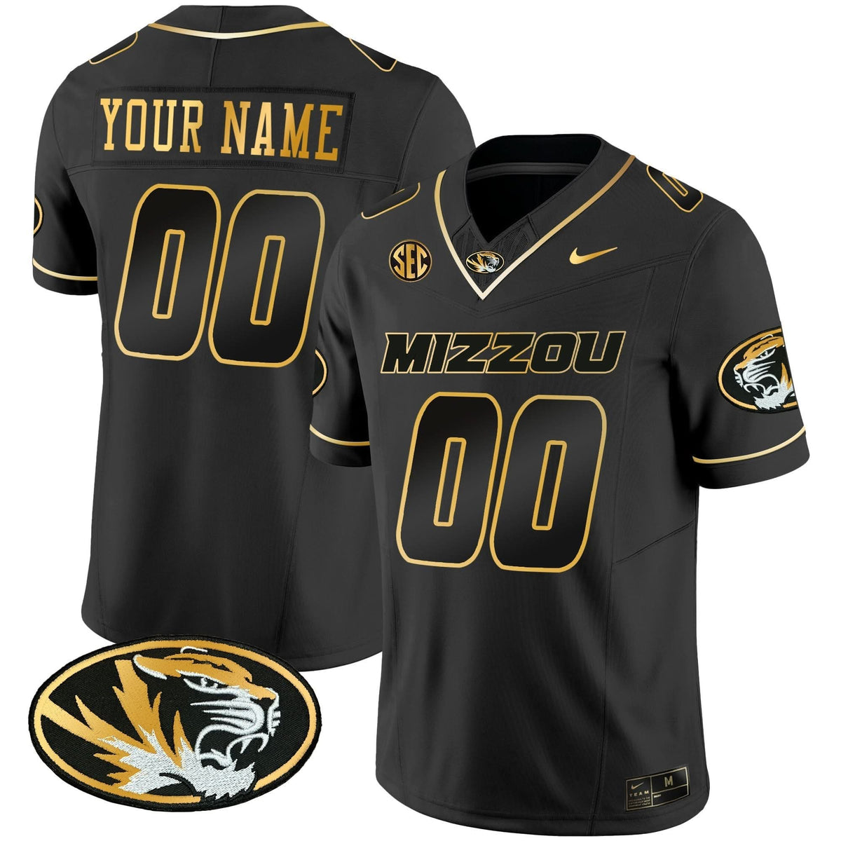 MT Gold Vapor Custom Jersey