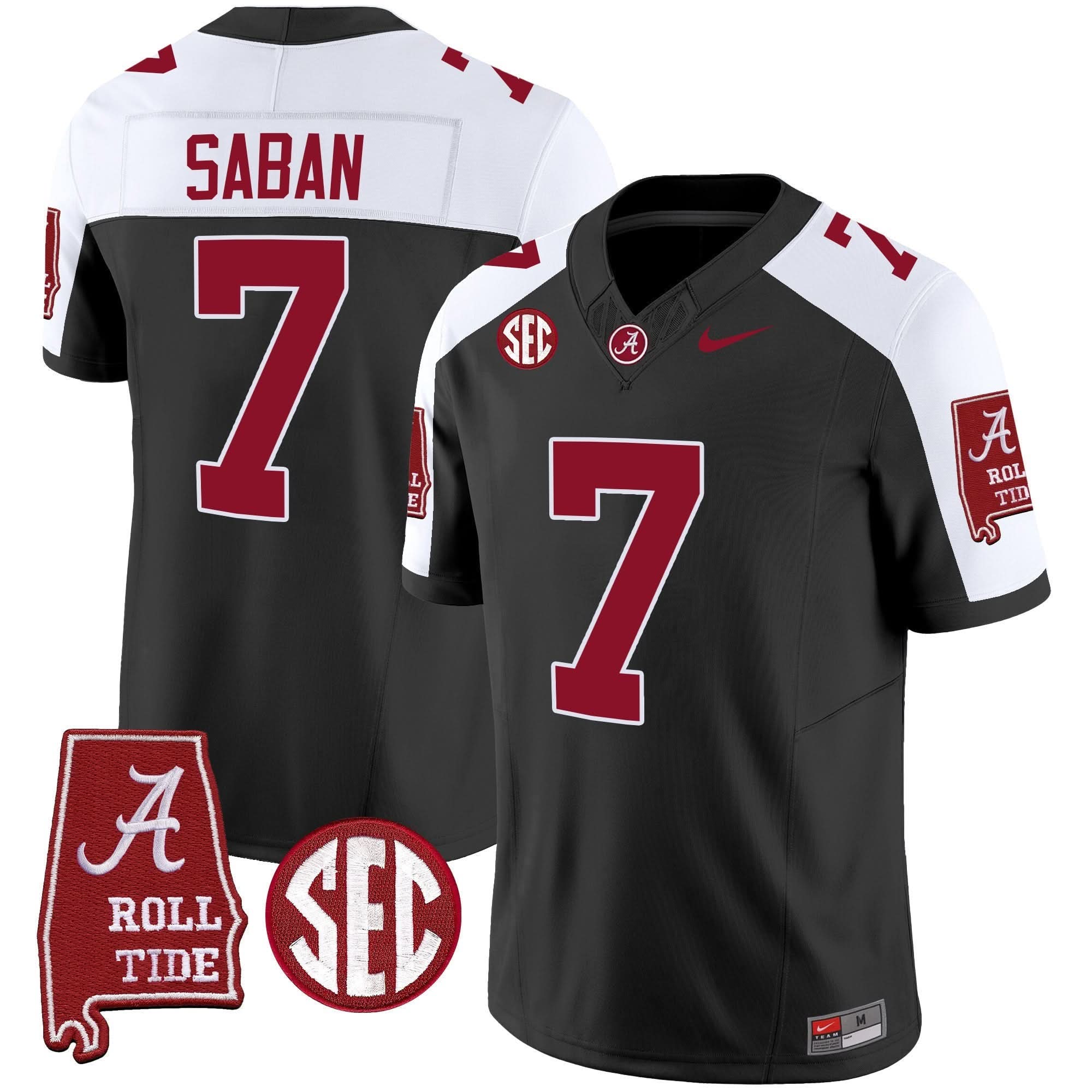 Nick Saban ACT #7 Champions Vapor Limited Jersey