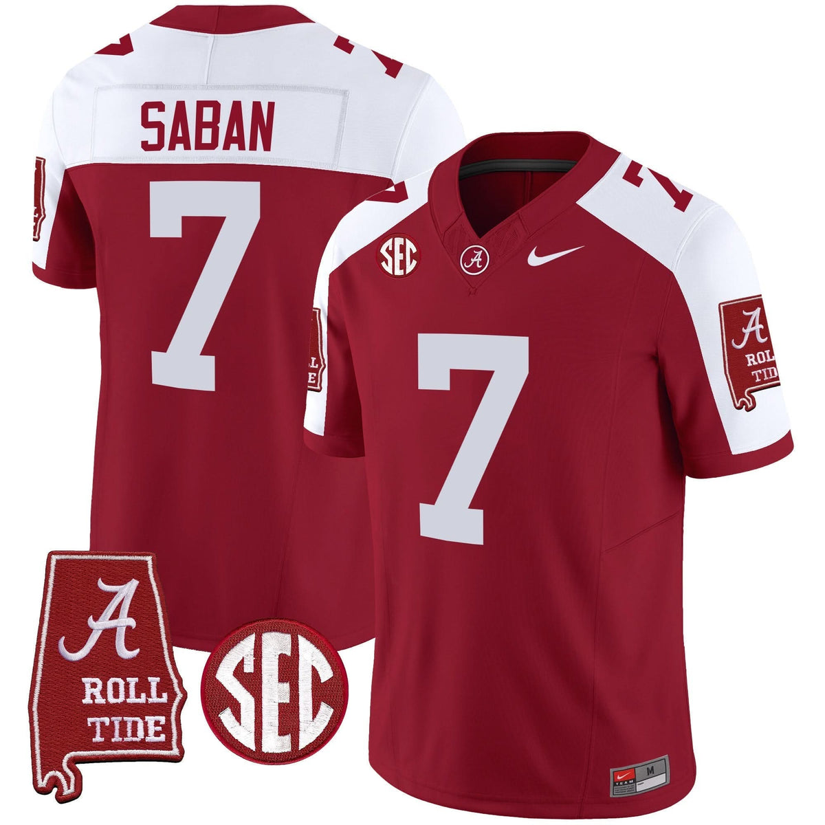 Nick Saban ACT #7 Champions Vapor Limited Jersey
