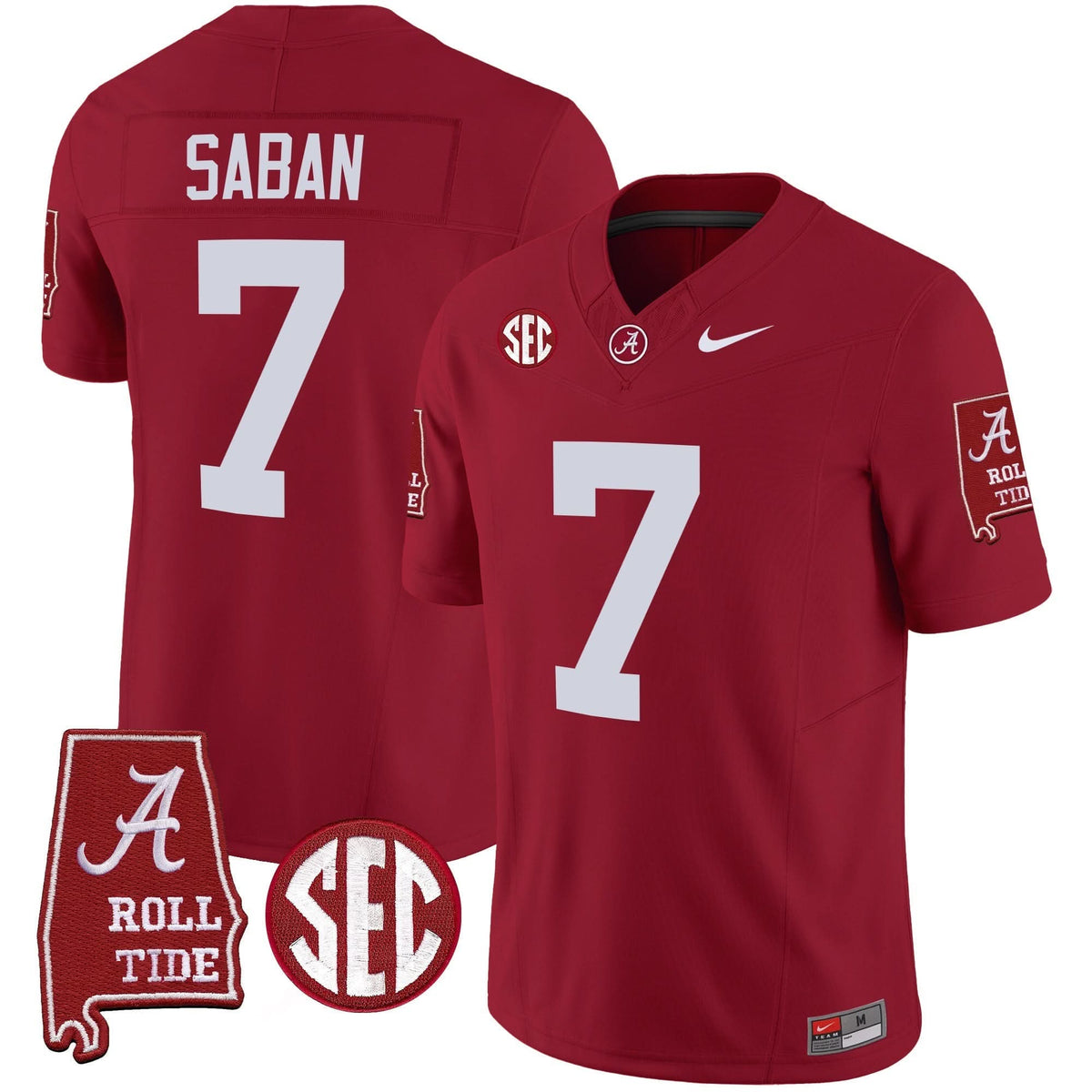 Nick Saban ACT #7 Champions Vapor Limited Jersey